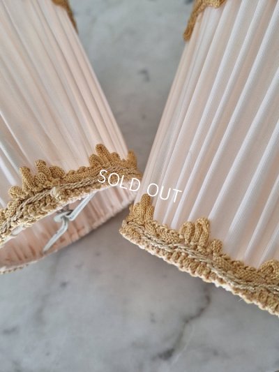 画像12: 布ランプシェード2個