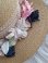 画像2: 布花付ストローハット (2)