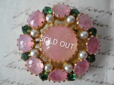 画像5: ピンク石のブローチ　