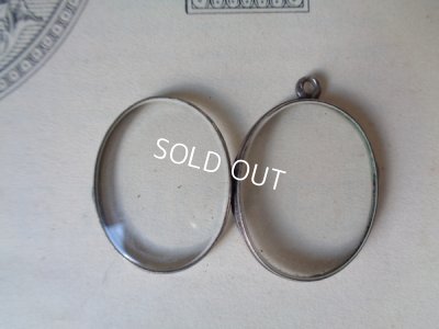 画像5: イニシャルテープ入りガラスペンダントトップ