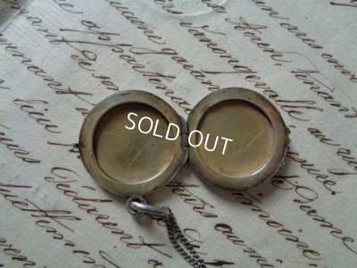 画像2: リボンとローズガーランド柄ペンダントトップ