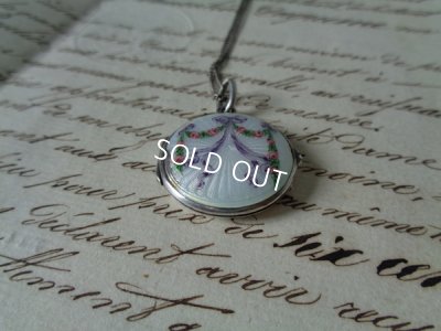 画像4: リボンとローズガーランド柄ペンダントトップ