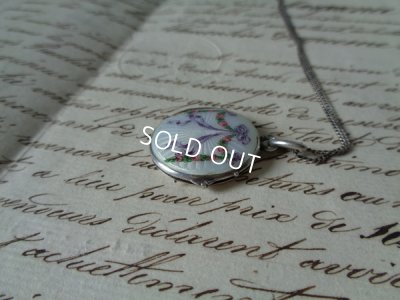 画像5: リボンとローズガーランド柄ペンダントトップ