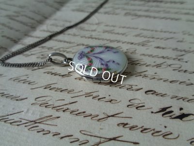 画像6: リボンとローズガーランド柄ペンダントトップ