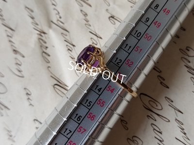 画像5: 英国製9Kアメジストリング