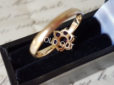 画像3: 英国製9Kヴィンテージアメジストリング