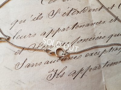 画像7: ブルーガラスシルバーペンダントトップ