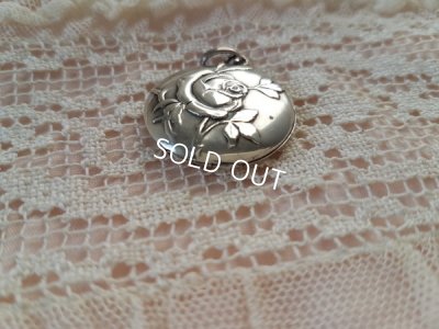 画像5: ローズレリーフペンダントトップ