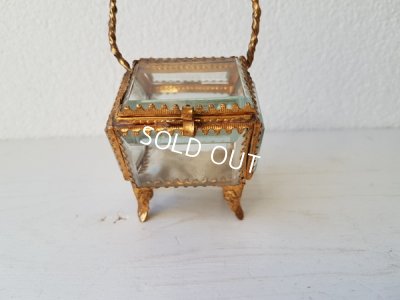 画像3: バスケット型ガラスジュエリーボックス