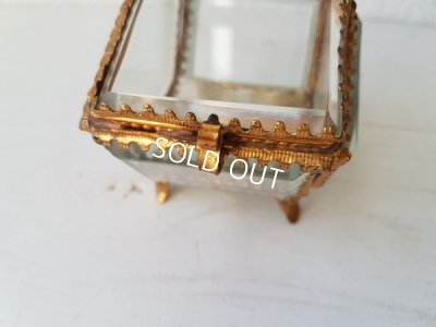 画像10: バスケット型ガラスジュエリーボックス