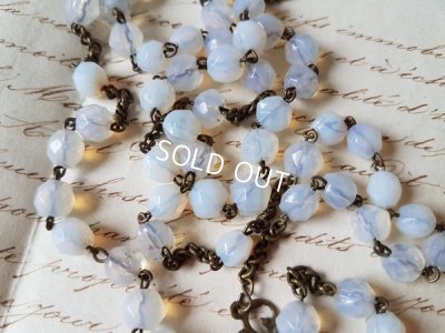 画像2: オパールセントガラスロザリオ