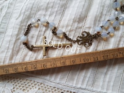 画像6: オパールセントガラスロザリオ