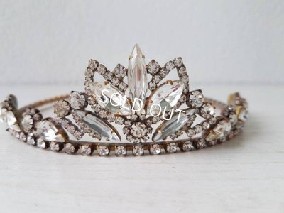 画像2: チェコガラスティアラ