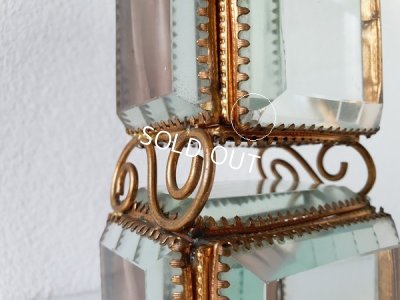 画像15: アンティークガラス2段ジュエリーボックス