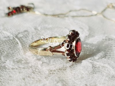 画像5: アンティークガーネット石リング
