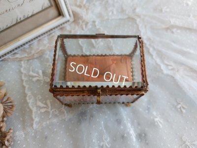 画像3: アンティークガラスジュエリーケース