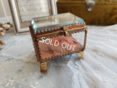 画像8: アンティークガラスジュエリーケース