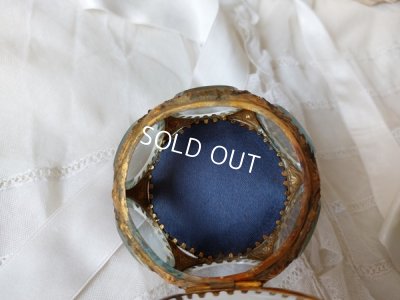 画像9: アンティーク六角形ガラスジュエリーケース