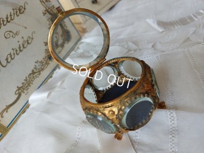 画像8: アンティーク六角形ガラスジュエリーケース