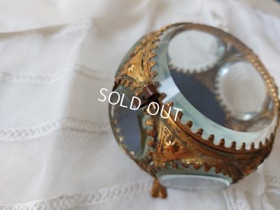 画像6: アンティーク六角形ガラスジュエリーケース