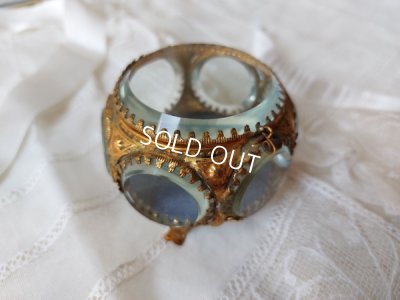 画像5: アンティーク六角形ガラスジュエリーケース