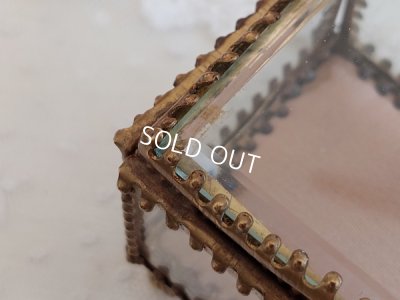 画像7: アンティークガラスジュエリーケース