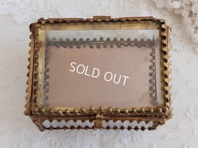 画像3: アンティークガラスジュエリーケース