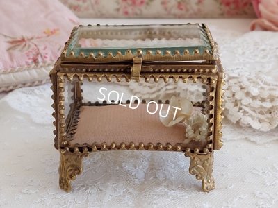 画像15: アンティークガラスジュエリーケース