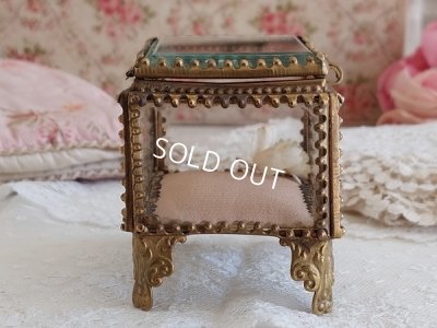 画像11: アンティークガラスジュエリーケース