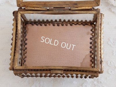 画像10: アンティークガラスジュエリーケース