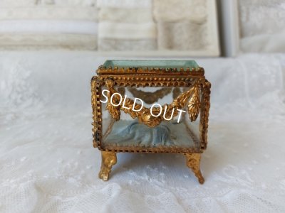 画像6: ローズガーランドガラスジュエリーケース