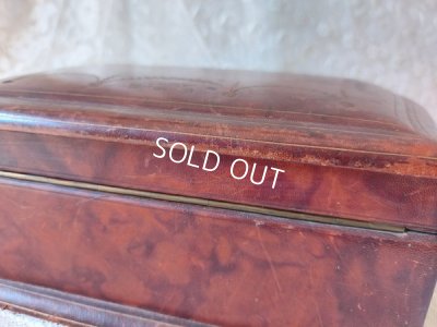 画像15: アンティーククッション付きジュエリーボックス