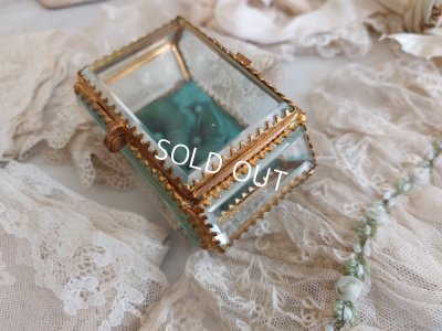 画像12: アンティーク七角形ガラスジュエリーケース