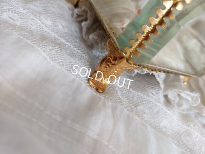 画像12: アンティークガラスジュエリーケース