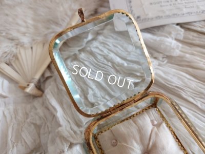 画像10: アンティークガラスジュエリーケース