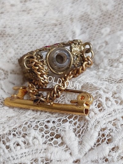 画像10: プチポワン香水瓶ブローチ