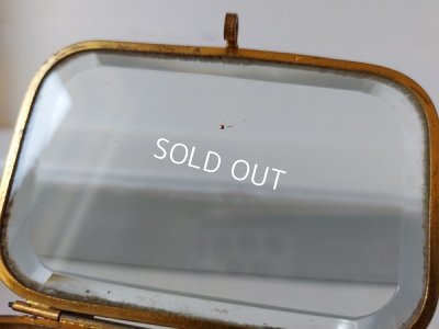 画像2: アンティークガラスジュエリーケース