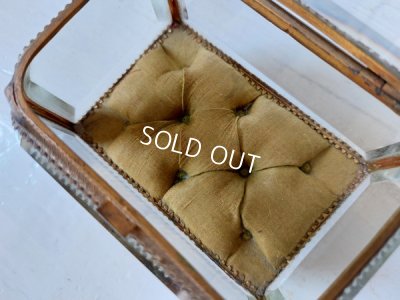 画像3: アンティークガラスジュエリーケース