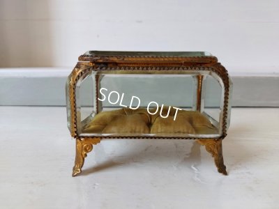 画像8: アンティークガラスジュエリーケース