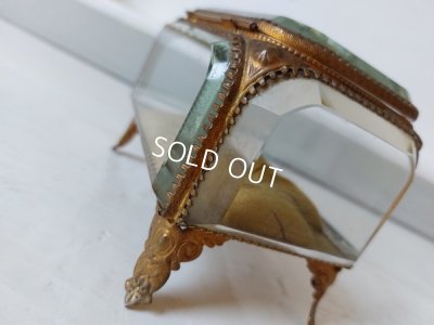 画像10: アンティークガラスジュエリーケース