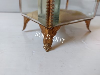 画像11: アンティークガラスジュエリーケース