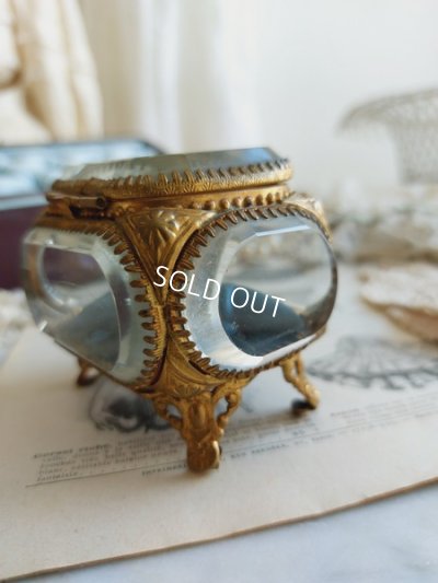 画像11: アンティークガラスジュエリーケース