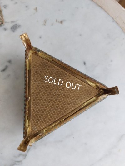 画像10: アンティーク三角形ガラスジュエリーケース