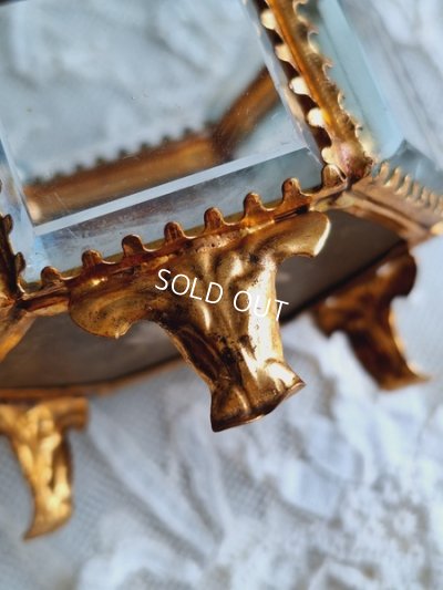 画像5: アンティークガラスジュエリーケース