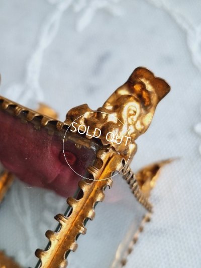 画像15: アンティークガラスジュエリーケース