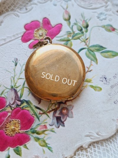 画像6: アンティークローズ柄ギロッシュエナメルペンダントトップ