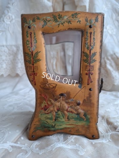 画像7: アンティーク天使の懐中時計ガラスケース