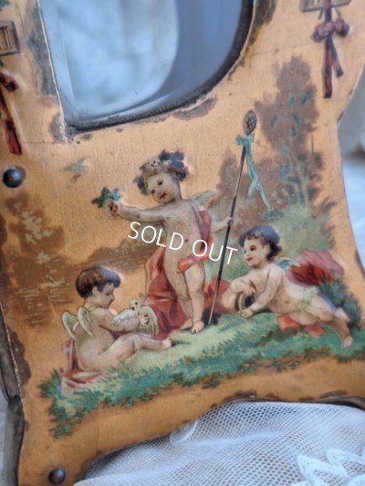 画像9: アンティーク天使の懐中時計ガラスケース