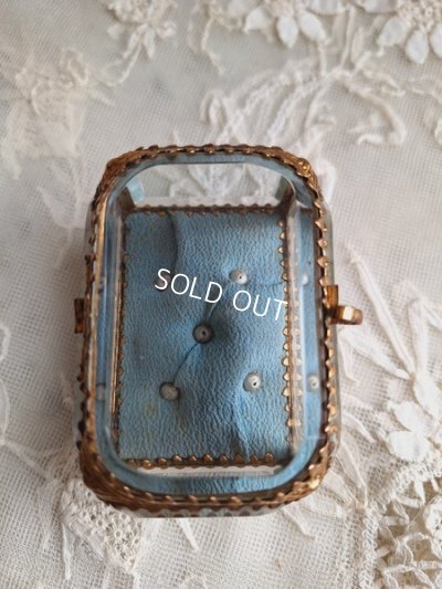 画像7: アンティークガラスジュエリーケース