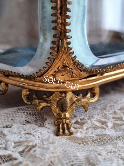 画像11: アンティーク厚ガラスジュエリーケース